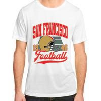 Vintage Style San Francisco Football Adult ChromaSoft Performance T-Shirt