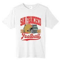 Vintage Style San Francisco Football Tall Fusion ChromaSoft Performance T-Shirt