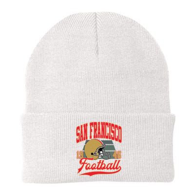 Vintage Style San Francisco Football Beanie