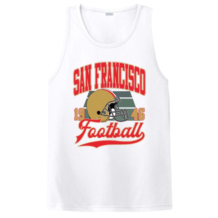 Vintage Style San Francisco Football PosiCharge Competitor Tank