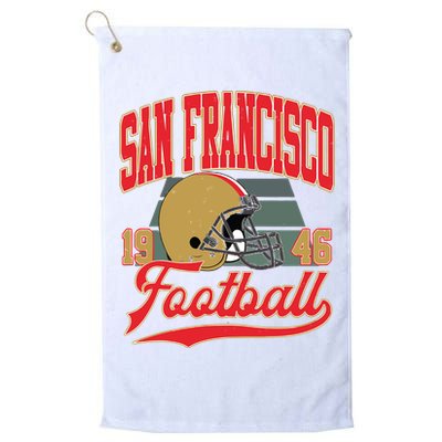 Vintage Style San Francisco Football Golf Towel