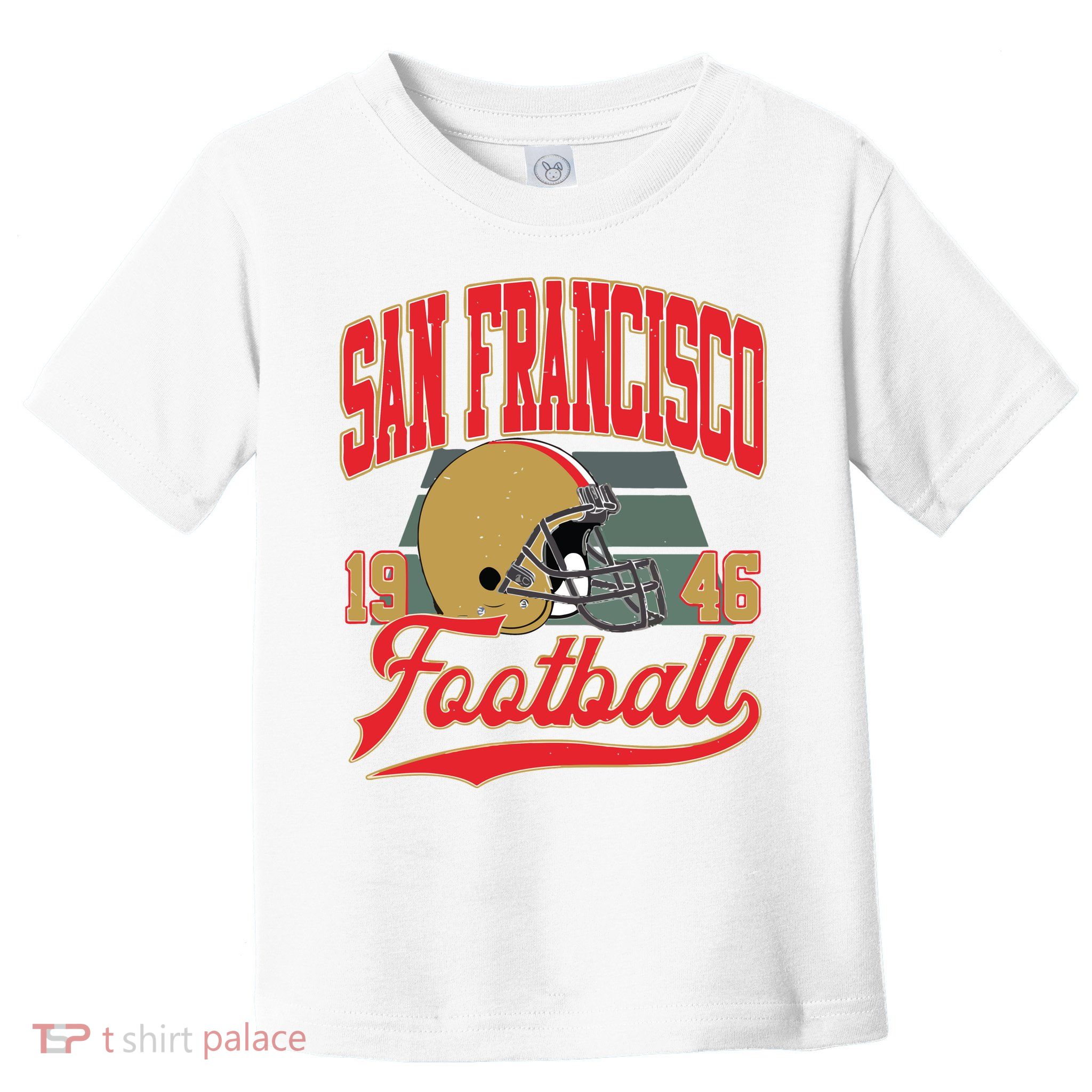 Vintage Style San Francisco Football Toddler T-Shirt