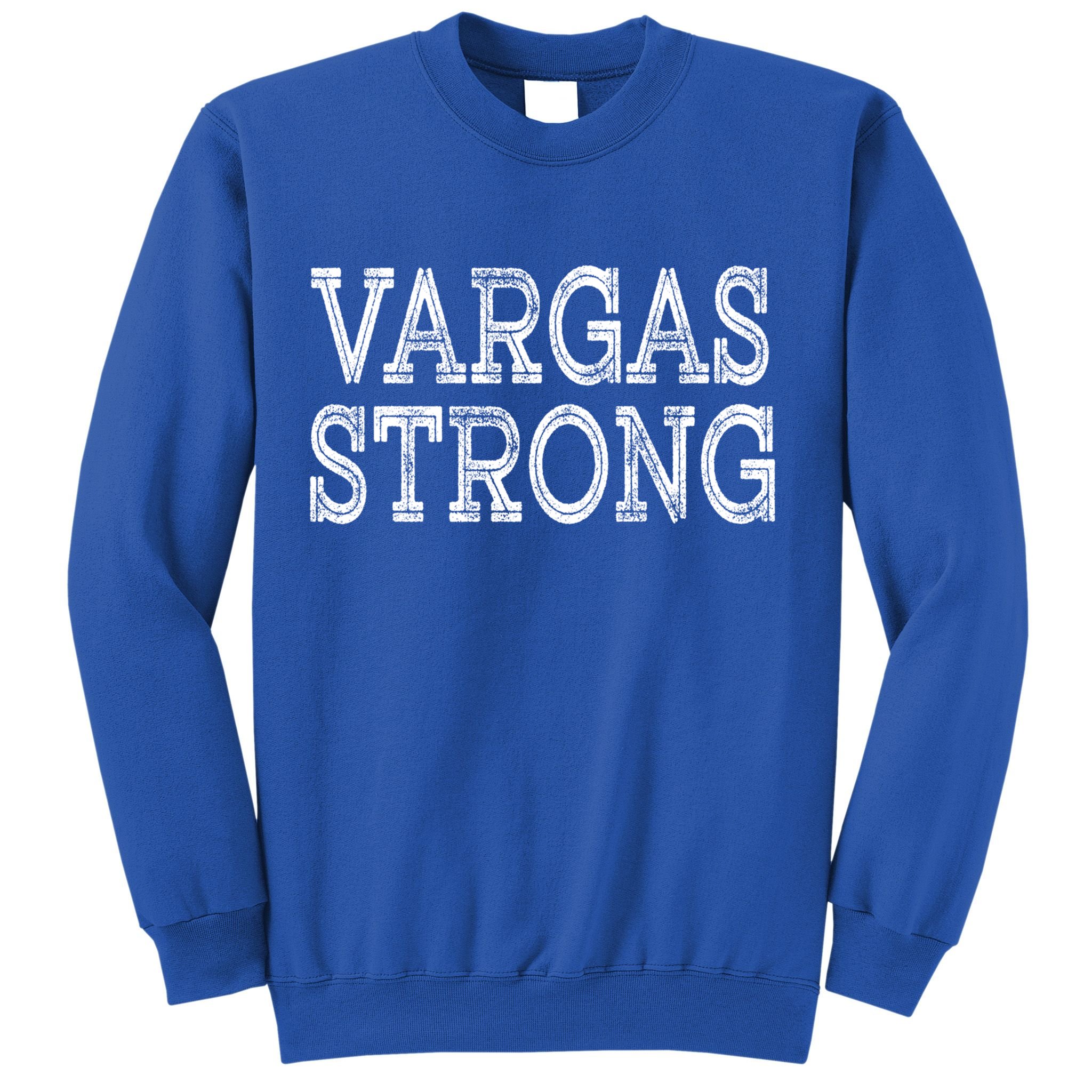 Vargas Strong Squad Family Reunion Last Name Team Custom Gift Sweatshirt