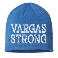 Vargas Strong Squad Family Reunion Last Name Team Custom Gift Sustainable Beanie