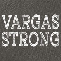 Vargas Strong Squad Family Reunion Last Name Team Custom Gift Cotton Canvas Backpack