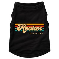 Vintage Sunset Stripes Hooker Oklahoma Doggie Tank