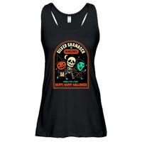 Vintage Silver Shamrock Novelties Happy Happy Halloween Ladies Essential Flowy Tank