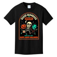 Vintage Silver Shamrock Novelties Happy Happy Halloween Kids T-Shirt