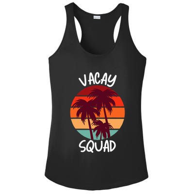 Vacay Squad Summer Vacation Family Friends Ladies PosiCharge Competitor Racerback Tank
