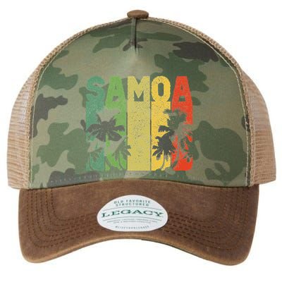 Vintage Samoa Samoan Legacy Tie Dye Trucker Hat