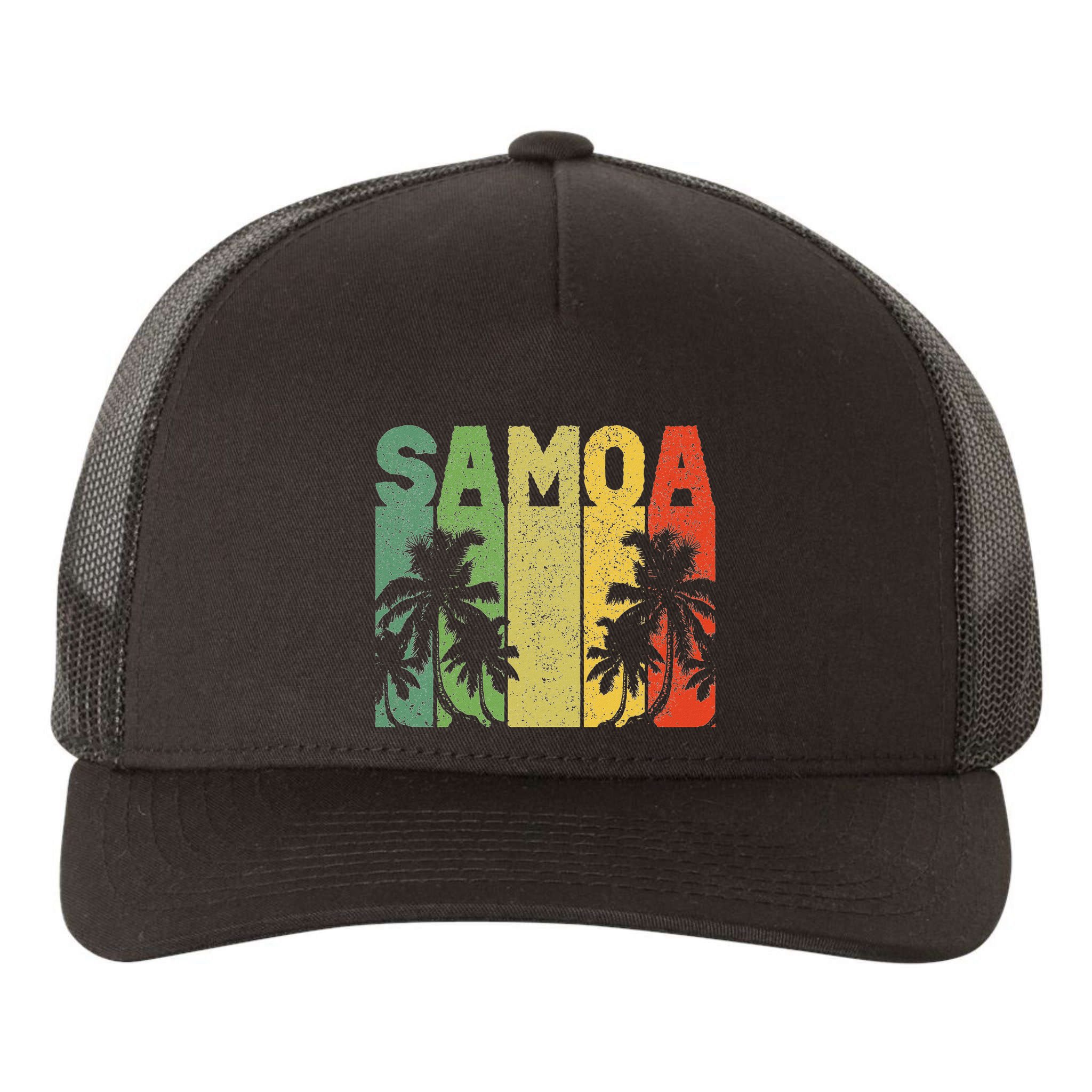 Vintage Samoa Samoan Yupoong Adult 5-Panel Trucker Hat