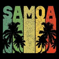 Vintage Samoa Samoan Tall T-Shirt