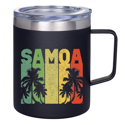 Vintage Samoa Samoan 12oz Stainless Steel Coffee Mug