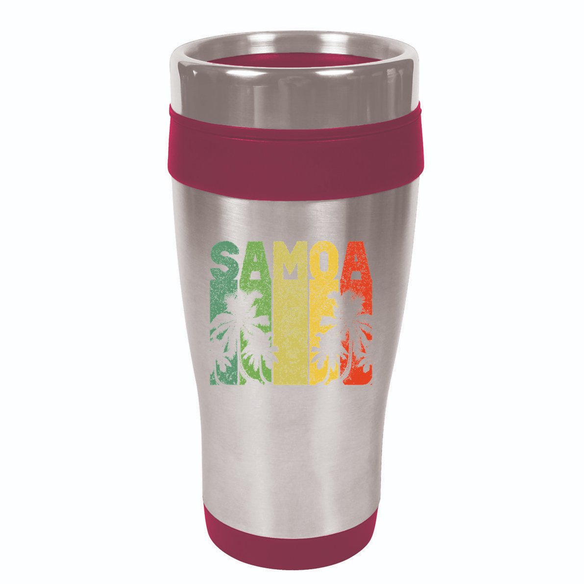Vintage Samoa Samoan 16oz Travel Tumbler