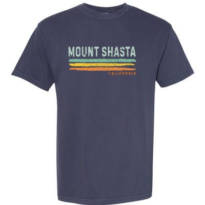 Vintage Sunset Stripes Mount Shasta Garment-Dyed Heavyweight T-Shirt