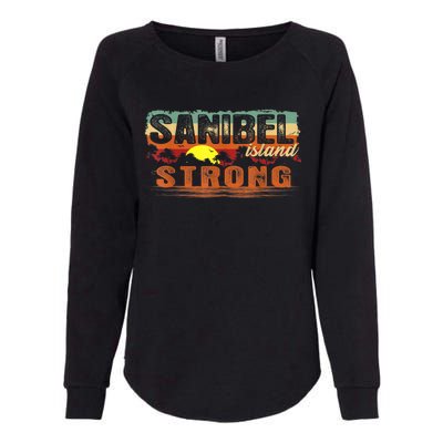 Vintage Sunset Sanibel Island FL Tee Sanibel Island Strong Womens California Wash Sweatshirt