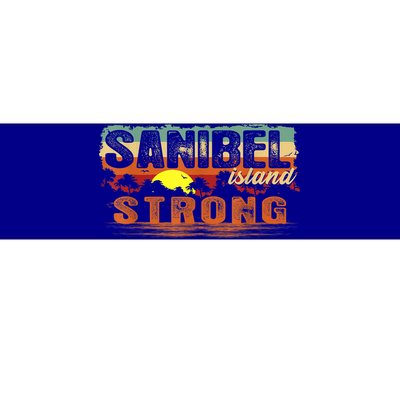 Vintage Sunset Sanibel Island FL Tee Sanibel Island Strong Bumper Sticker