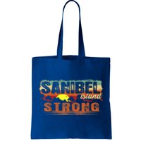 Vintage Sunset Sanibel Island FL Tee Sanibel Island Strong Tote Bag