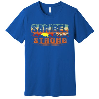 Vintage Sunset Sanibel Island FL Tee Sanibel Island Strong Premium T-Shirt