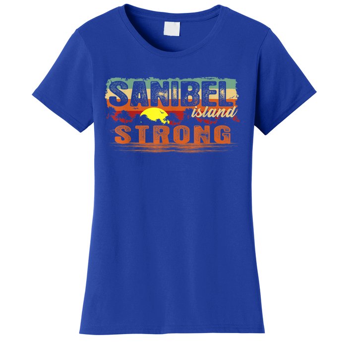 Vintage Sunset Sanibel Island FL Tee Sanibel Island Strong Women's T-Shirt