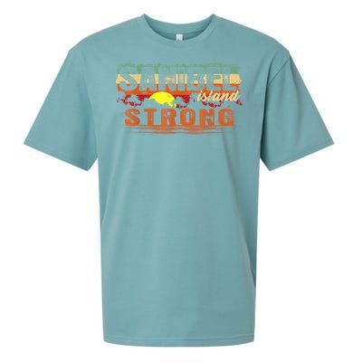 Vintage Sunset Sanibel Island FL Tee Sanibel Island Strong Sueded Cloud Jersey T-Shirt