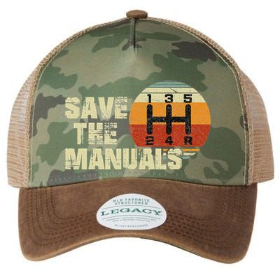 Vintage Save The Stick Manual Transmission Legacy Tie Dye Trucker Hat
