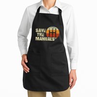 Vintage Save The Stick Manual Transmission Apron