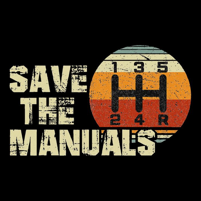 Vintage Save The Stick Manual Transmission Bucket Hat