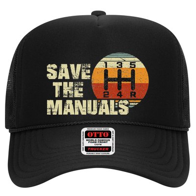 Vintage Save The Stick Manual Transmission Trucker Hat