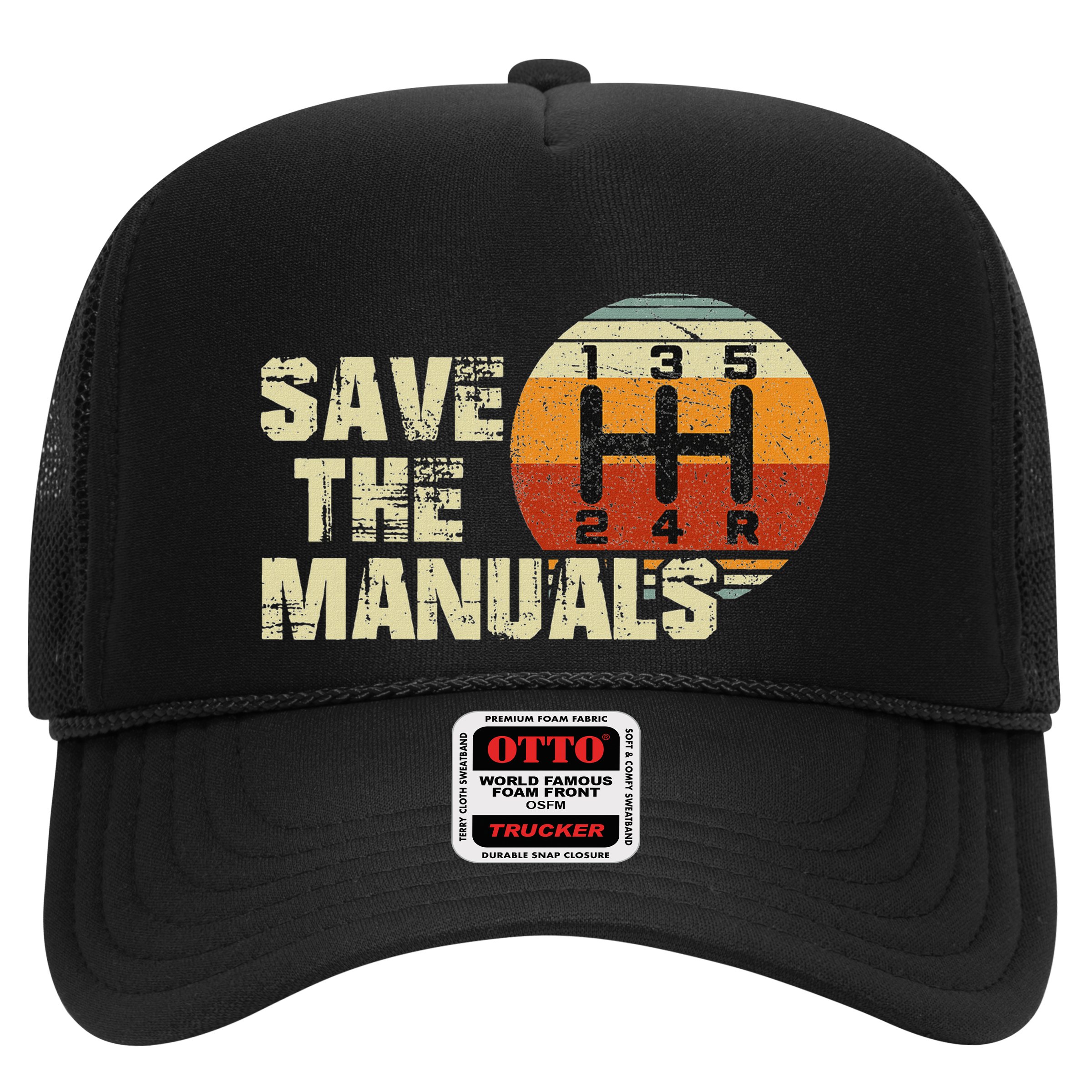Vintage Save The Stick Manual Transmission Hat