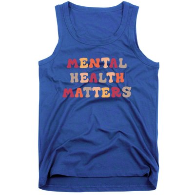 Vintage Style Tal Health Matters Meaningful Gift Tank Top