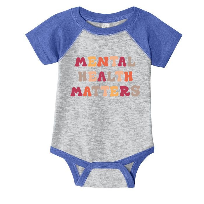 Vintage Style Tal Health Matters Meaningful Gift Infant Baby Jersey Bodysuit