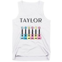 Vintage Style Taylor Guitar Tank Top