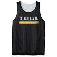 Vintage Stripes Tool Tx Mesh Reversible Basketball Jersey Tank