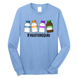 Vacation Squad Trauma Icu Nurse Trauma Icu Nursing Cute Gift Long Sleeve Shirt