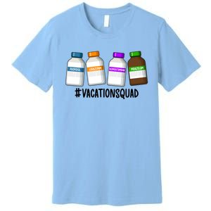 Vacation Squad Trauma Icu Nurse Trauma Icu Nursing Cute Gift Premium T-Shirt