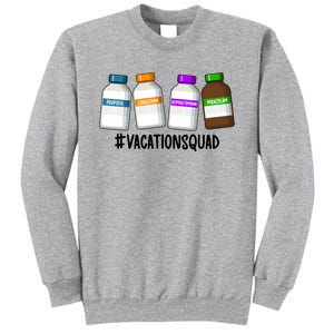 Vacation Squad Trauma Icu Nurse Trauma Icu Nursing Cute Gift Sweatshirt