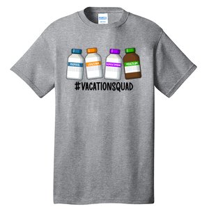 Vacation Squad Trauma Icu Nurse Trauma Icu Nursing Cute Gift Tall T-Shirt