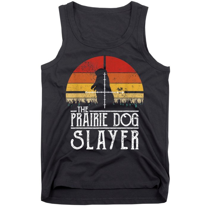 Vintage Sunset The Prairie Dog Slayer Tank Top