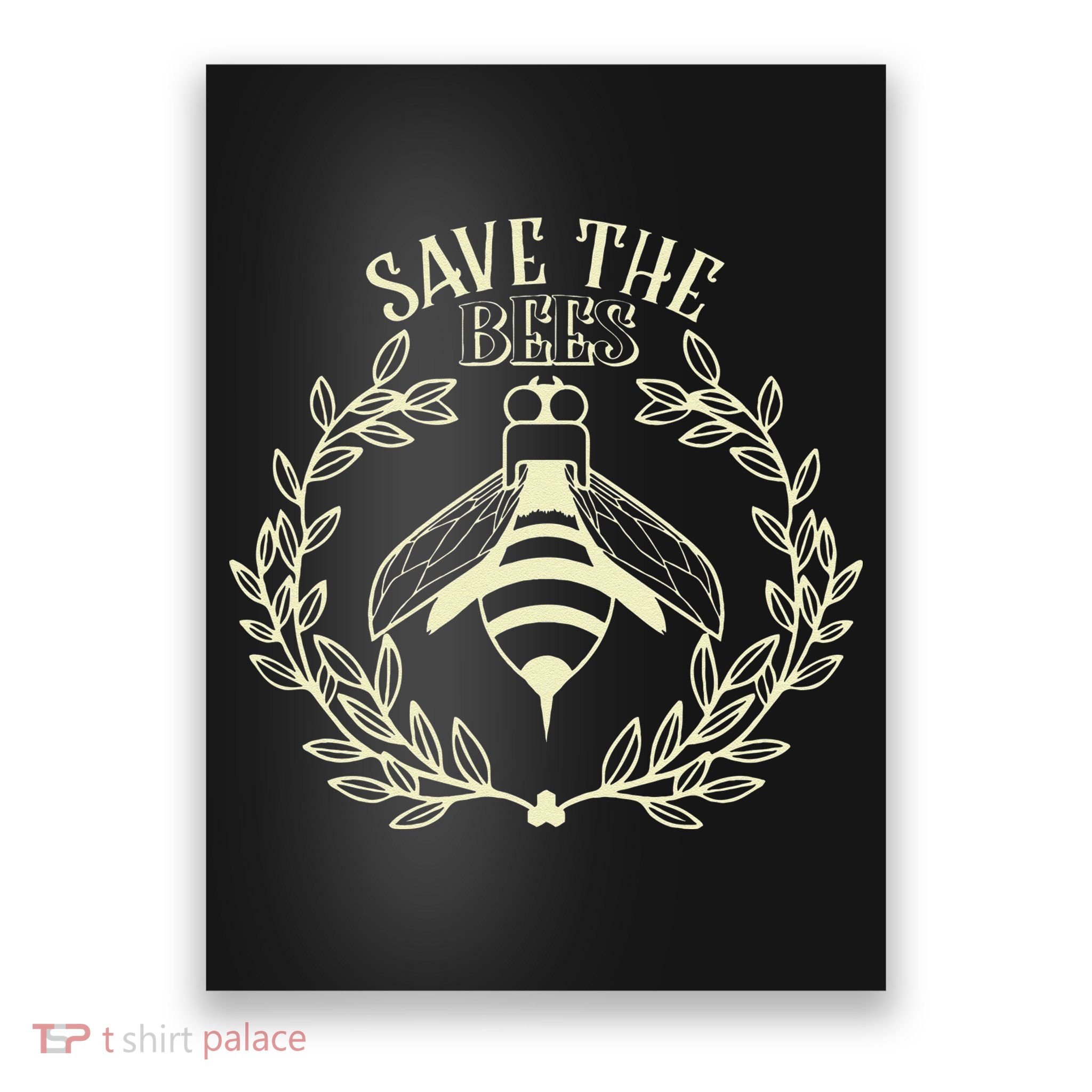 Vintage Save The Bees Honey Beekeeper Environmentalist Poster