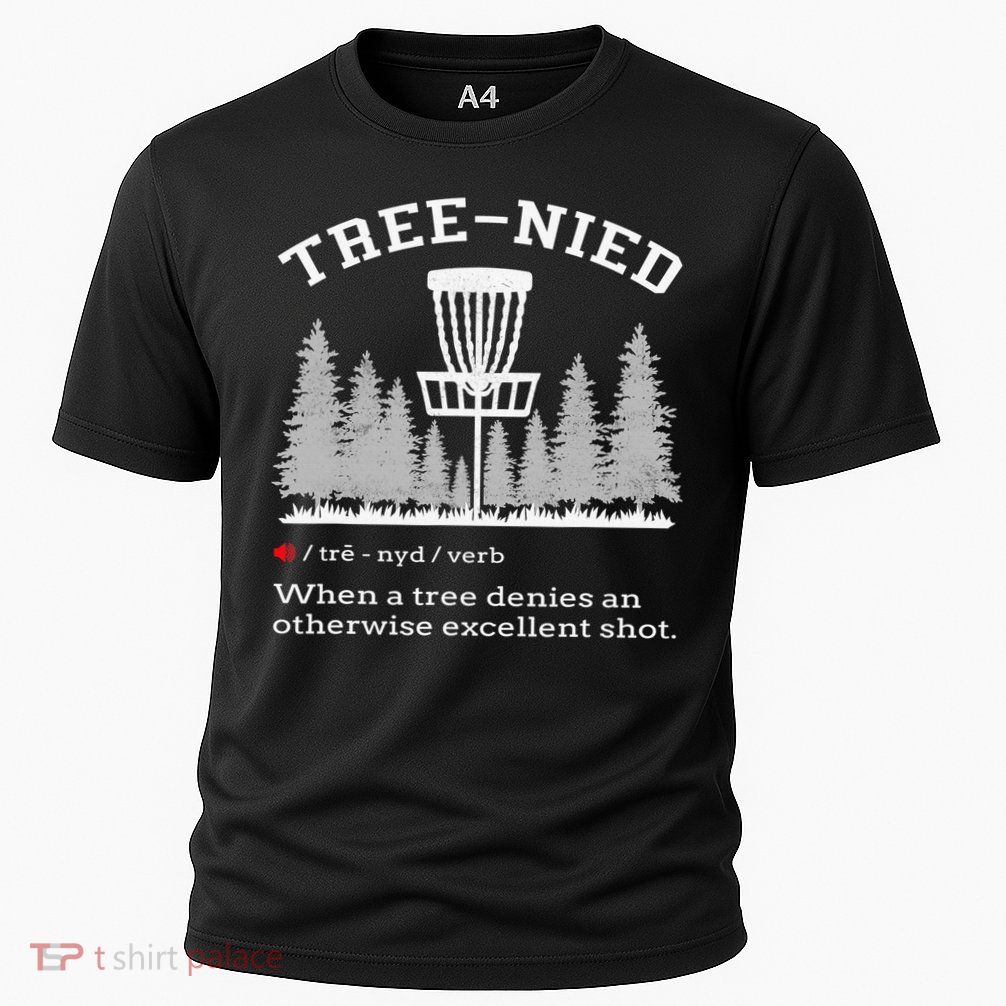 Vintage Stupid Tree Disc Golf Funny Gift Frisbee Performance Shirt