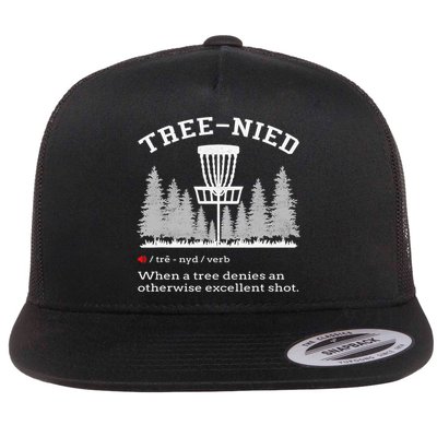Vintage Stupid Tree Disc Golf Funny Gift Frisbee Flatbill Hat