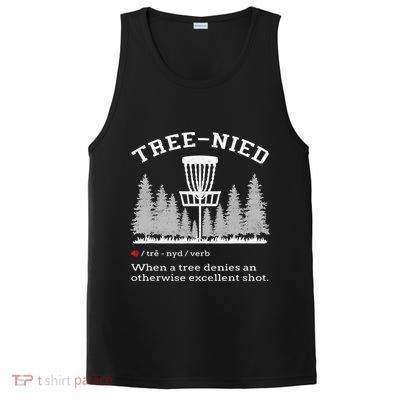 Vintage Stupid Tree Disc Golf Funny Gift Frisbee PosiCharge Competitor Tank