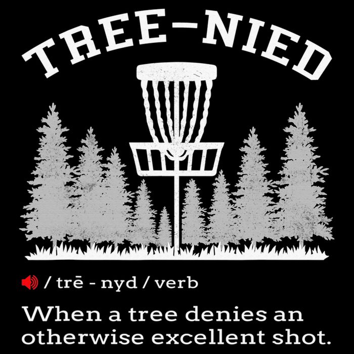 Vintage Stupid Tree Disc Golf Funny Gift Frisbee Toddler Hoodie