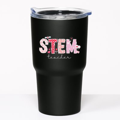 Valentines Stem Teacher Cute Heart Science Technology Math Tumbler