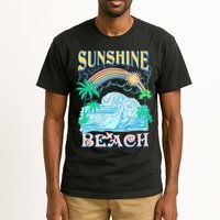 Vintage Summer Time Sunshine Beach Tall T-Shirt