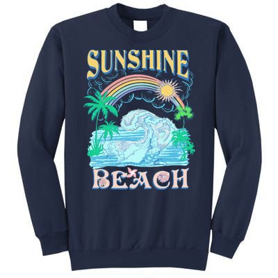 Vintage Summer Time Sunshine Beach Sweatshirt