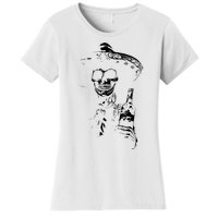 Vintage Skeleton Tequila Mexico Dia De Los Muertos Mexican Women's T-Shirt