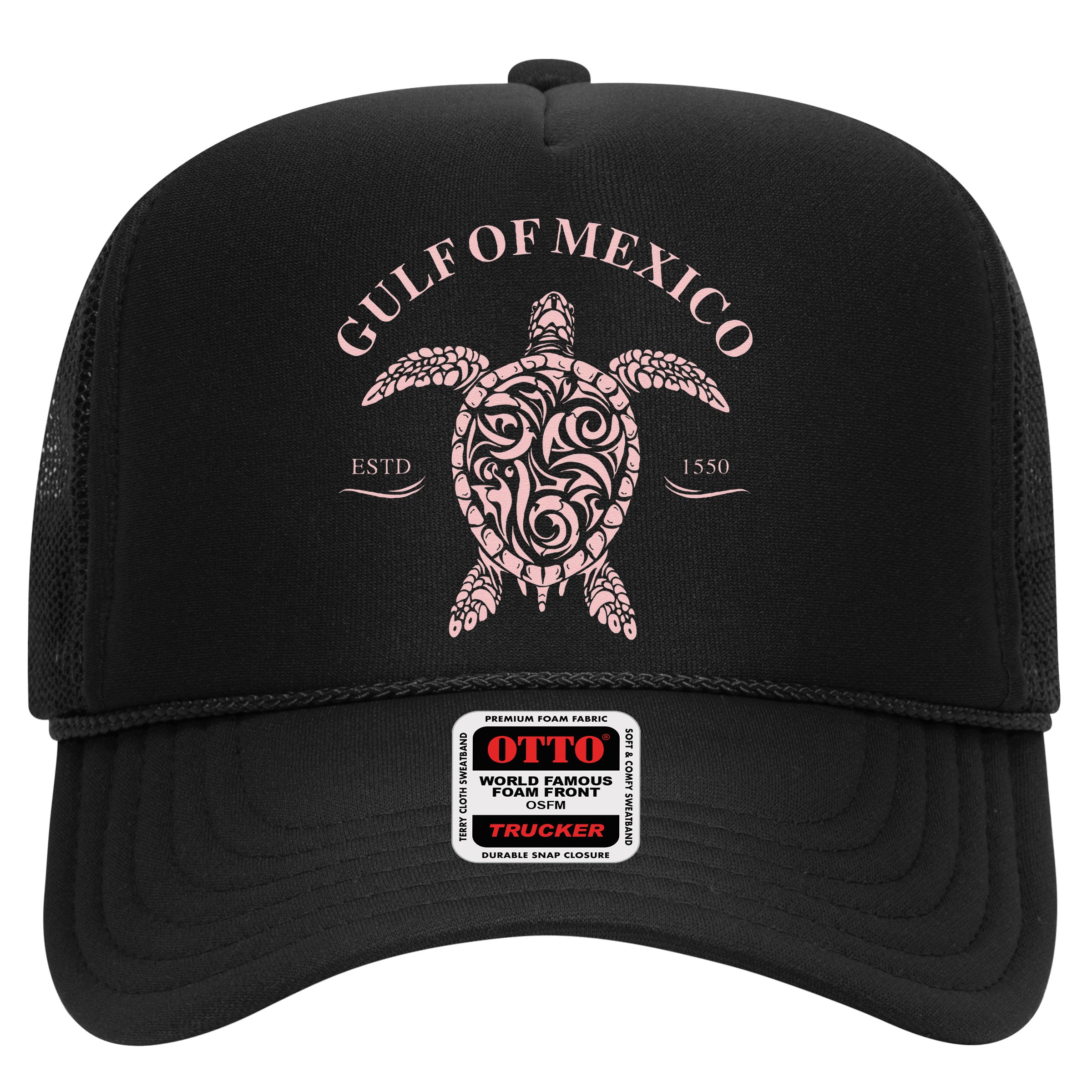 Vintage Sea Turtle Gulf of Mexico Est 1550 Anti Trump Hat