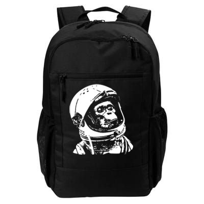 Vintage Space Travel Astronaut Monkey Daily Commute Backpack